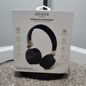 Guess Wireless Headphones - Black and Gold